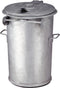 Staalverzinkte afvalemmer 110 liter