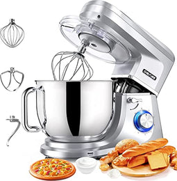 Staande Mixers, CHeflee 1800W Elektrische Keukenmachine-Mixer