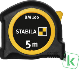 Stabila BM 100 (cm) 19568 Rolmaat 5 m ABS
