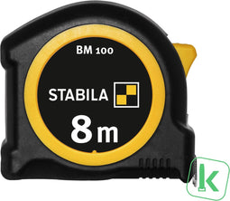 Stabila BM 100 (cm) 19581 Rolmaat 8 m ABS