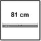 Stabila Type R 300 18372 Metalen waterpas 81 cm 0.5 mm/m