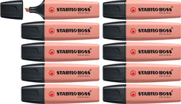 STABILO BOSS ORIGINAL - Markeerstift - Sienna - Doos 10 stuks