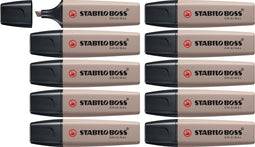 STABILO BOSS ORIGINAL - Markeerstift - Warm Grijs - Doos 10 stuks