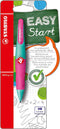 STABILO EASYergo 1.4 - Ergonomisch Vulpotlood - Rechtshandig - Navulbaar - Turquoise/Neon Roze - Dunne Potloodvulling 1,4 mm