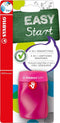 STABILO EASYsharpener - Ergonomische 3 in 1 Puntenslijper - Rechtshandig - Roze - Geschikt Voor Alle Potloden