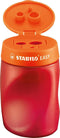 STABILO EASYsharpener - Ergonomische 3 in 1 Puntenslijper - Rechtshandig - Oranje - Geschikt Voor Alle Potloden