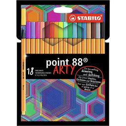 Stabilo - Fineliner point 88 arty ass | 6 stuks