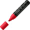 STABILO FREE - Acryl Marker - T800C - Schuine Punt - 4-10 mm - Karmijn Rood - Doos 5 stuks