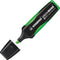 STABILO GREEN BOSS - Markeerstift - Gemaakt Van 83% Gerecycled Plastic - Groen - Doos 10 Stuks