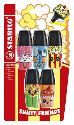 Stabilo - Markeerstift boss mini sweet friends | 10 stuks