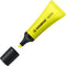 STABILO NEON - Markeerstift - Unieke Tube Vorm - Geel - Doos à 10 Stuks