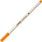 STABILO Pen 68 Brush - Premium Brush Viltstift - Met Flexibele Penseelpunt - Oranje - per stuk
