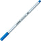 STABILO Pen 68 Brush - Premium Brush Viltstift - Met Flexibele Penseelpunt - Donker Blauw - per stuk