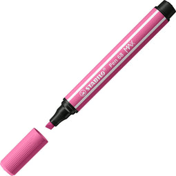 STABILO Pen 68 MAX Viltstift Met Dikke Beitelpunt Heliotrope