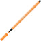 STABILO Pen 68 - Premium Viltstift - Neon Oranje - per stuk
