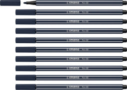 STABILO Pen 68 - Premium Viltstift - Paynegrijs - Doos 10 stuks