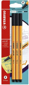STABILO point 88 - Fineliner 0,4 mm - Blister Met 3 stuks