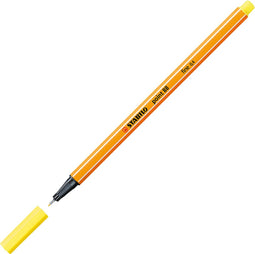 STABILO point 88 - Fineliner 0,4 mm Citroen Geel - per stuk