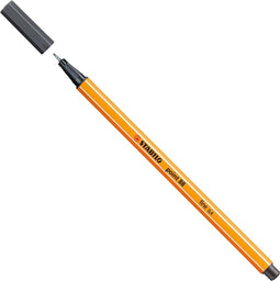 STABILO point 88 - Fineliner 0,4 mm Diep Koud Grijs - per stuk
