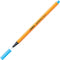 STABILO point 88 - Fineliner 0,4 mm Neon Blauw - per stuk