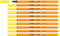 STABILO point 88 - Premium Fineliner - Fine 0,4 mm – Citroen Geel – Doos 10 stuks