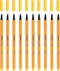 STABILO point 88 - Premium Fineliner - Fine 0,4 mm – Geel– Doos 10 stuks