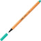 STABILO point 88 - Premium Fineliner - Fine 0,4 mm – Ijs Groen– Doos 10 stuks