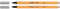 STABILO point 88 - Premium Fineliner - Fine 0,4 mm – Licht grijs– Doos 10 stuks