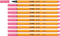 STABILO point 88 - Premium Fineliner - Fine 0,4 mm – Licht Roze – Doos 10 stuks