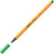 STABILO point 88 - Premium Fineliner - Fine 0,4 mm – Licht Smaragd Groen – Doos 10 stuks