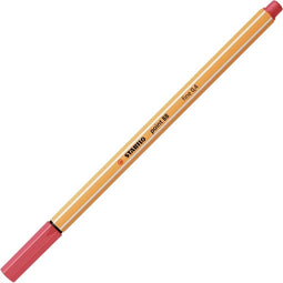 STABILO point 88 - Premium Fineliner - Fine 0,4 mm – Roest Rood– Doos 10 stuks