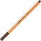 STABILO point 88 - Premium Fineliner - Fine 0,4 mm – Umber Bruin– Doos 10 stuks