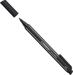 STABILO pointMax - Hardtip Fineliner 0,8 mm - Met Nylon Tip - Zwart - per stuk