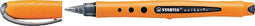 STABILO - Rollerpen worker 2018/46 m zwart | 10 stuks
