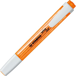 STABILO swing cool - Markeerstift - Perfect Voor Onderweg - Oranje - Doos 10 Stuks