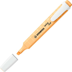 STABILO Swing Cool Pastel - Markeerstift - Perfect Voor Onderweg - Zacht Oranje - Per stuk
