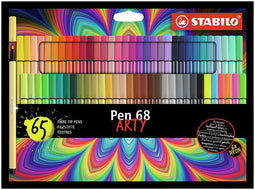 Stabilo - Viltstift pen 68/65 arty m 65st assorti | Set a 65 stuk | 5 stuks