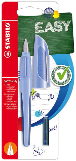 Stabilo - Vulpen easybuddy links l babyblauw | 3 stuks