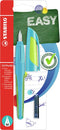 Stabilo - Vulpen easybuddy m blauw/limoen | 5 stuks