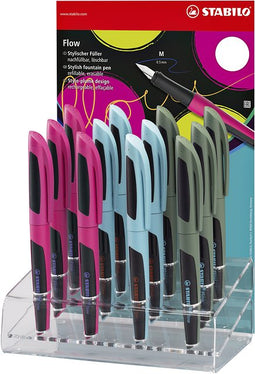 Stabilo - Vulpen flow sporty m assorti | 12 stuks
