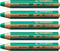 STABILO Woody 3 in 1 - Multitalent Potlood - Donker Groen - Doos Met 5 stuks