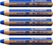 STABILO Woody 3 in 1 - Multitalent Potlood - Ultramarijn - Doos Met 5 Stuks