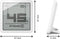 Stadler Form - Selina Mini - Hygrometer - Luchtvochtigheidsmeter - Wit