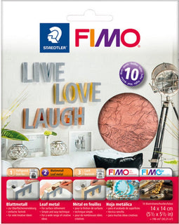 Staedtler fimo bladmetaal koper 10 vel - 5 stuks