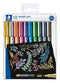Staedtler - Gelpen metallic etui à 10 kleuren