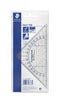 Staedtler - Geodriehoek 568 160mm transparant | 10 stuks