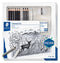 Staedtler - Houtskoolpotloodset design journey 12-delig