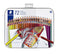Staedtler - Kleurpotlood 175 6kantig assorti blik à 72 kleuren