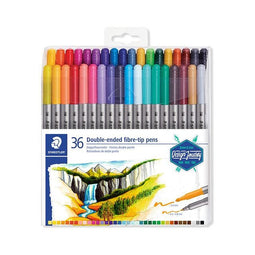 Staedtler - Kleurstift 3200 dubbele punt set 36 st | 6 stuks