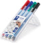 STAEDTLER Lumocolor correctable pen M - box 4 kleuren